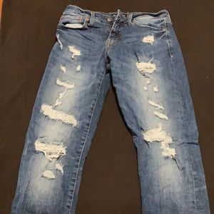 Blue slim 28/30 sized jeans, good condition.